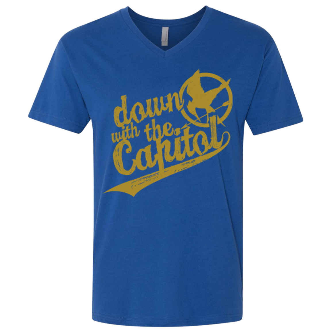 Down with the Capitol Men's Premium V-Neck