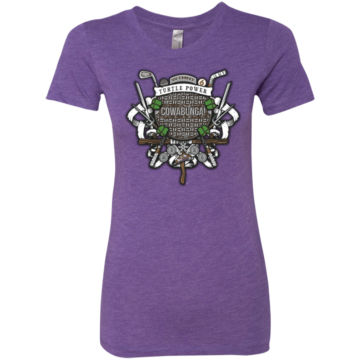 Turtle Power! Women's Triblend T-Shirt