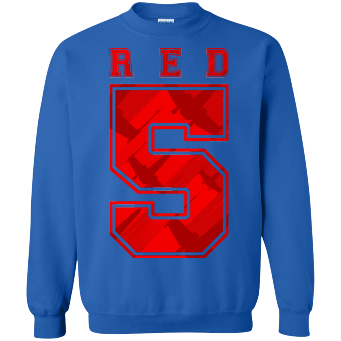 Red 5 Crewneck Sweatshirt