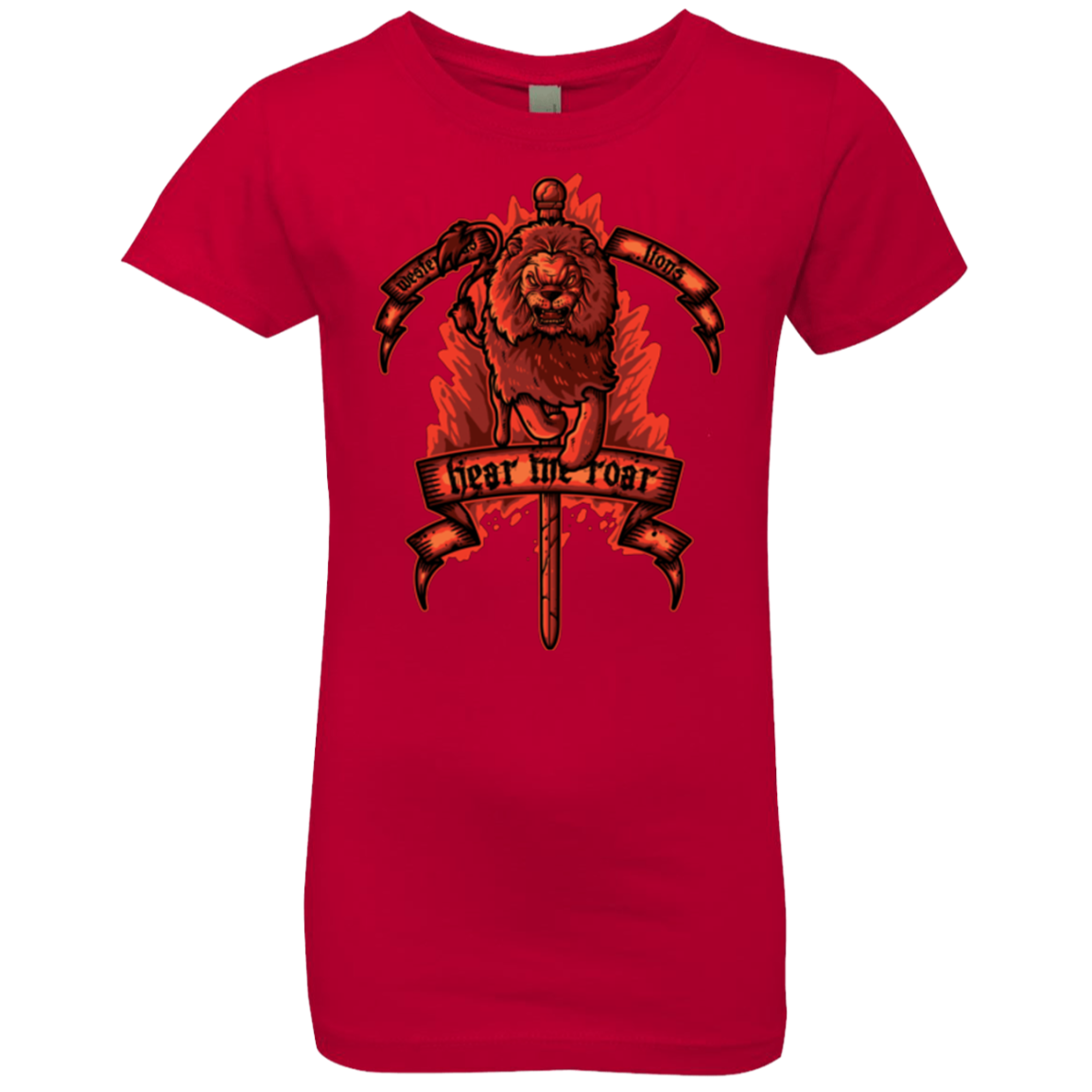 HEAR ME ROAR Girls Premium T-Shirt