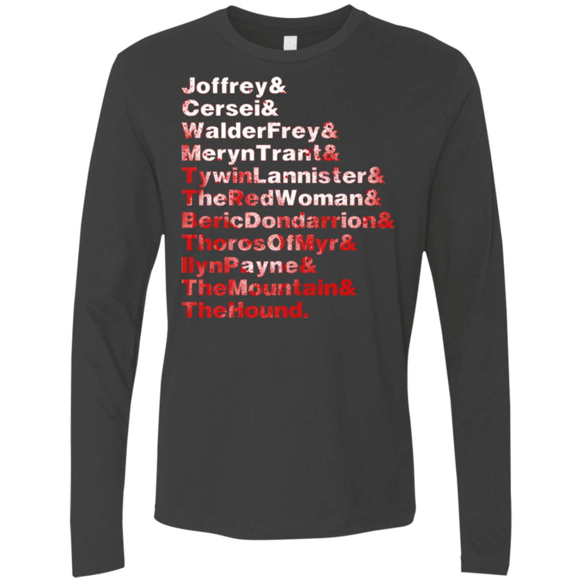 Aryas Kill List Men's Premium Long Sleeve