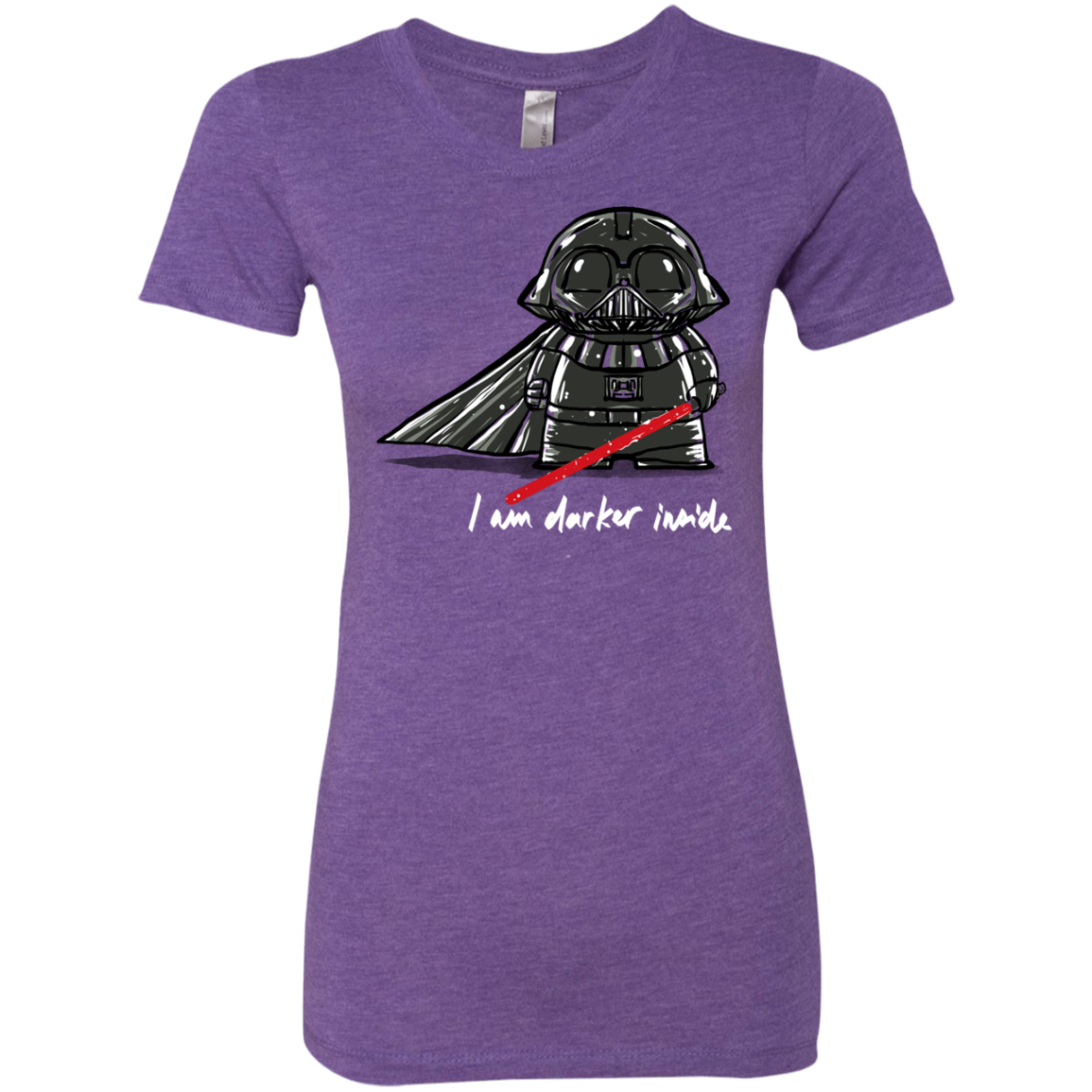 Darker Inside Women's Triblend T-Shirt