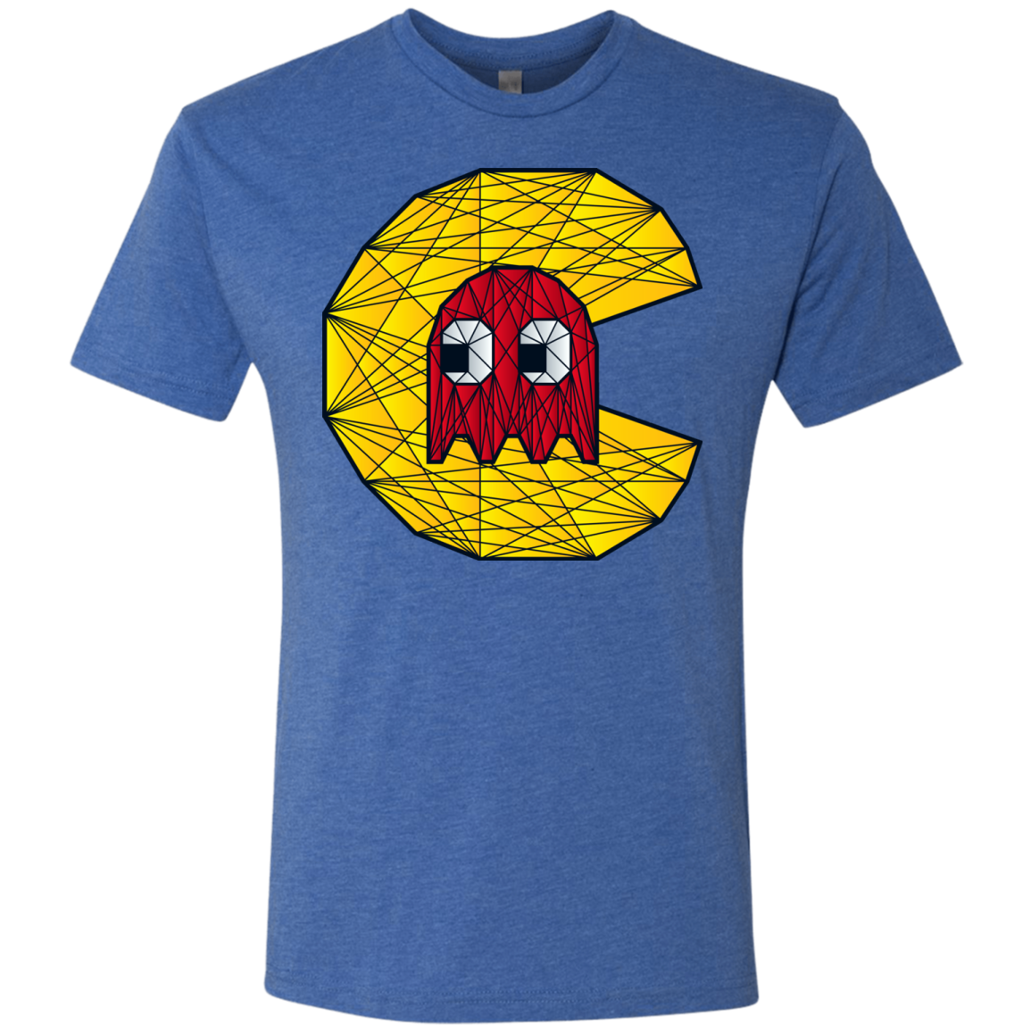 Poly Pac Man Men's Triblend T-Shirt