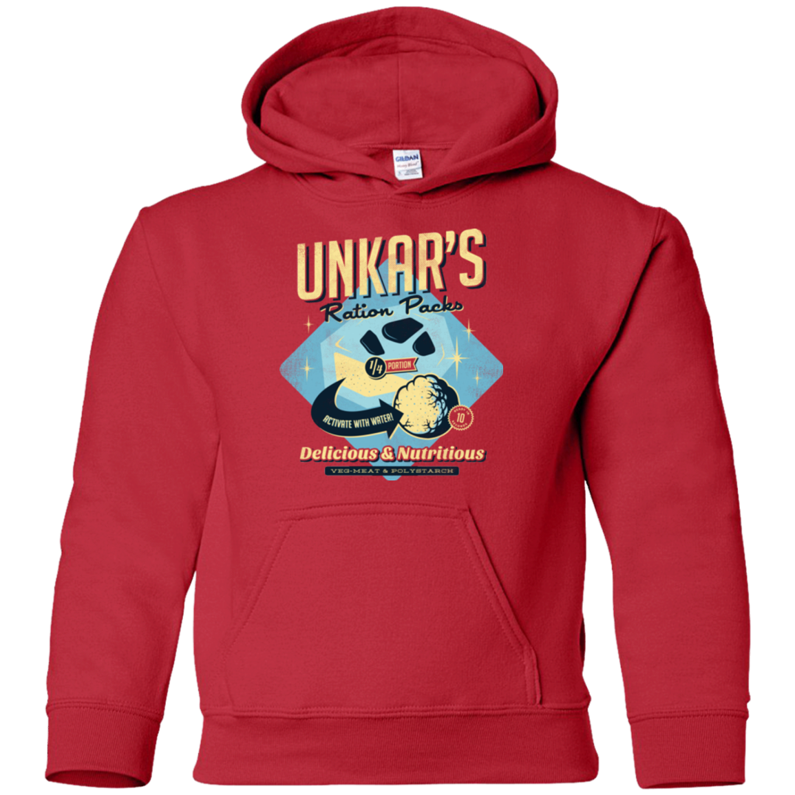 Unkars Ration Packs Youth Hoodie