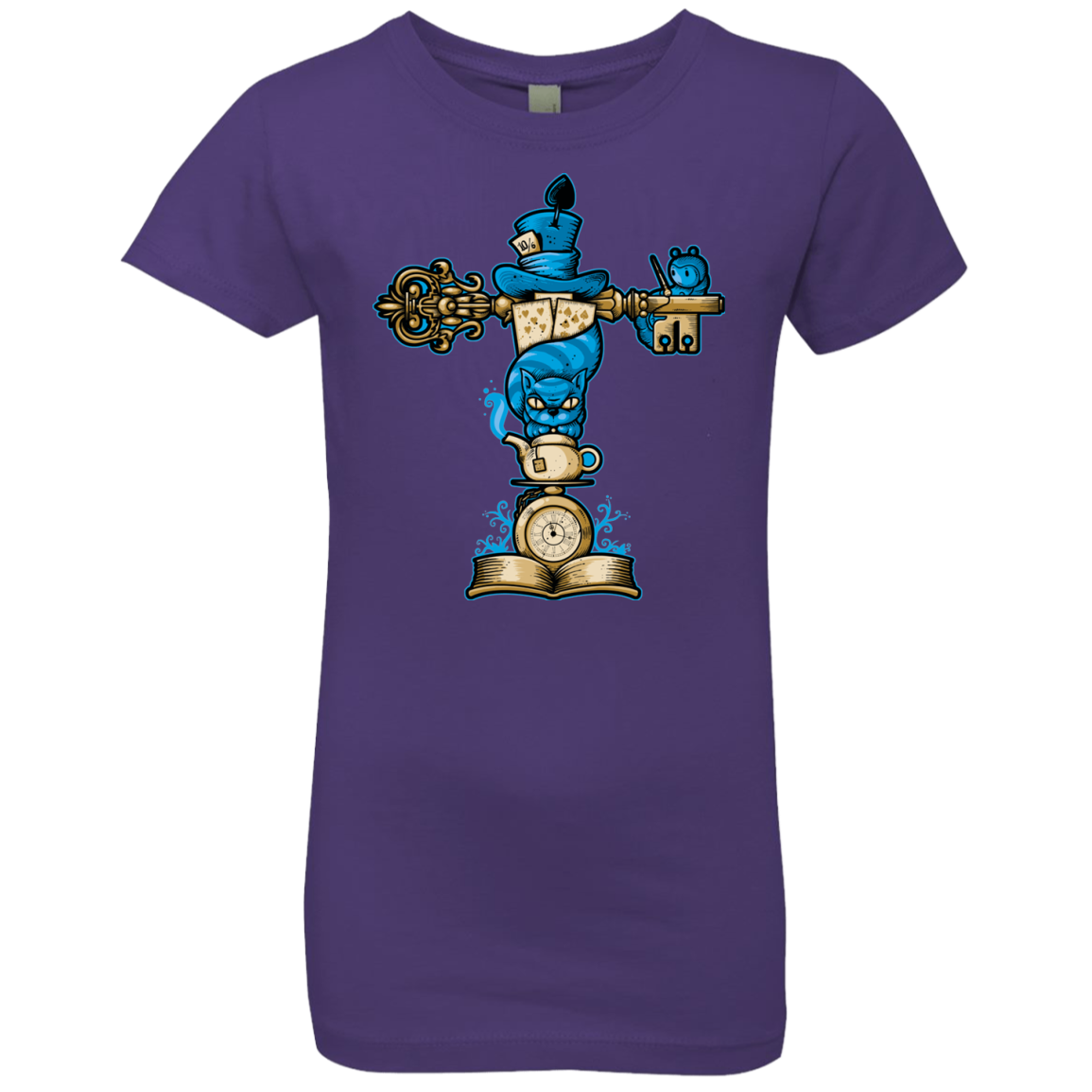 Wonderland Totem Girls Premium T-Shirt