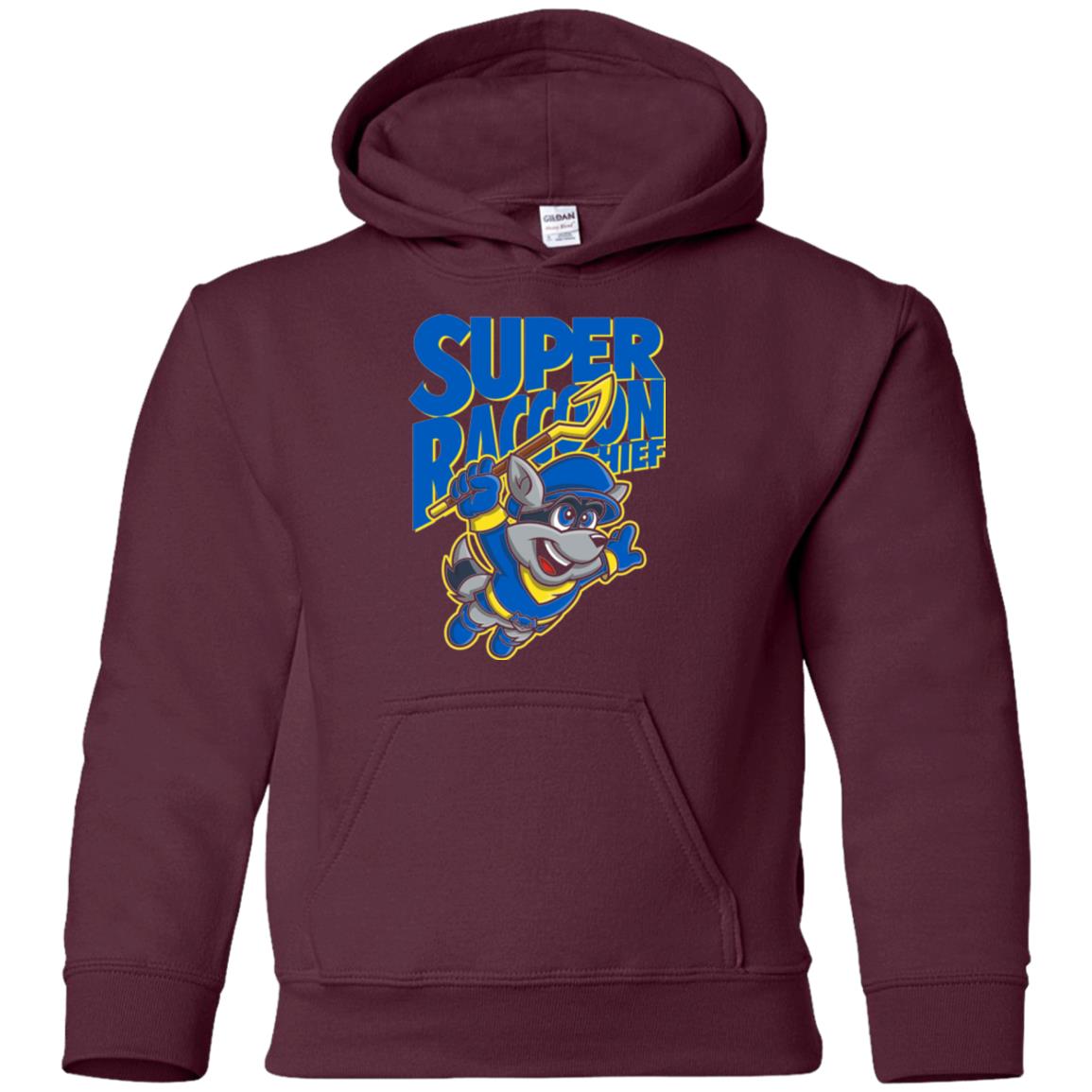 Super Racoon Thief Youth Hoodie