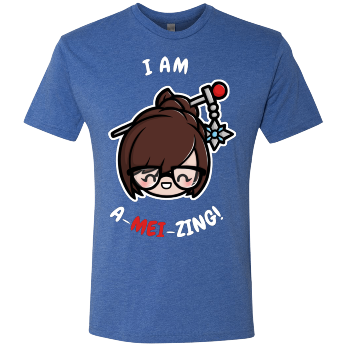 I Am A Mei Zing Men's Triblend T-Shirt