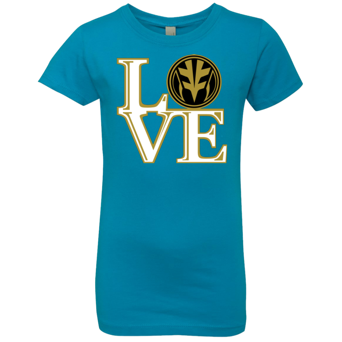 White Ranger LOVE Girls Premium T-Shirt