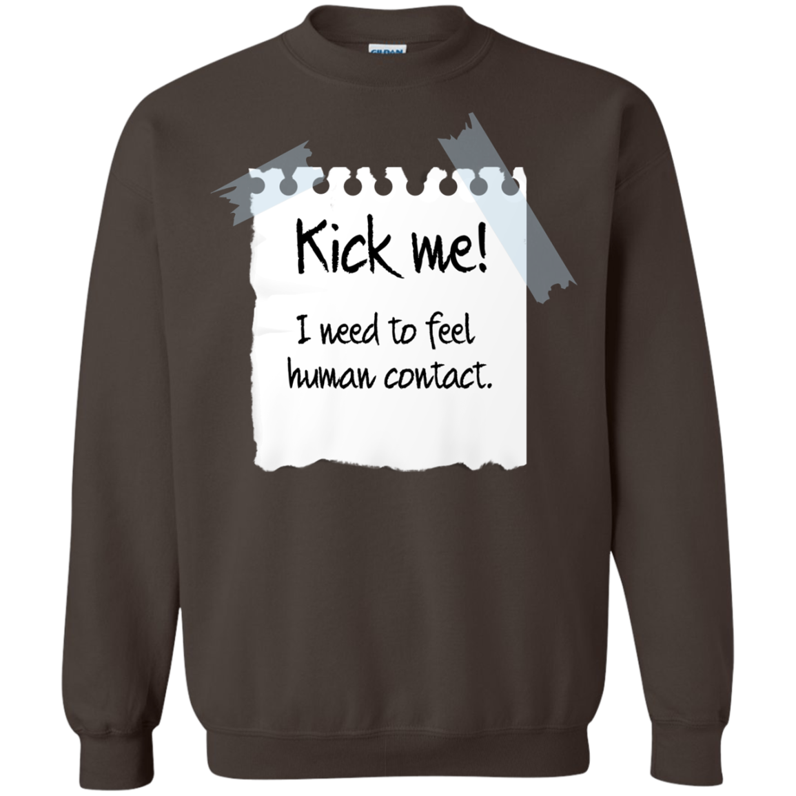 Kick Me Crewneck Sweatshirt
