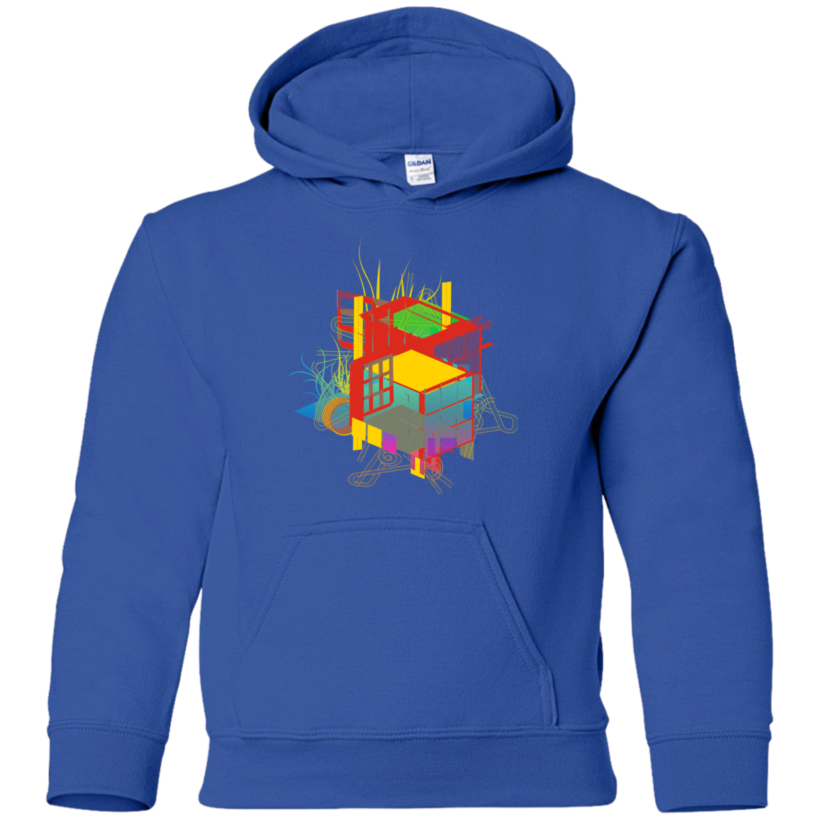 Rubik's Building Youth Hoodie