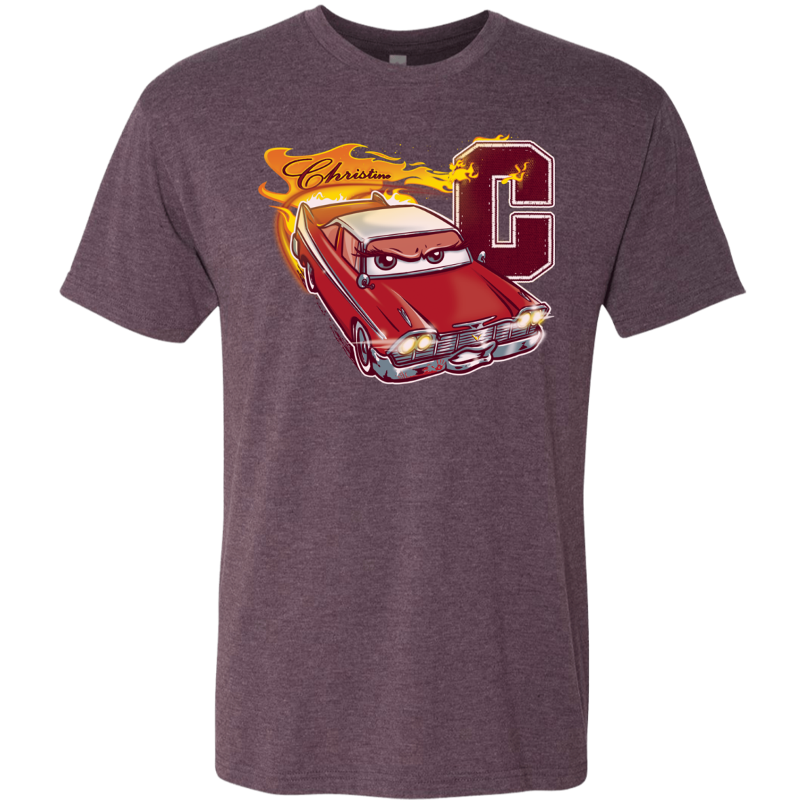 Fury And Fire Men's Triblend T-Shirt
