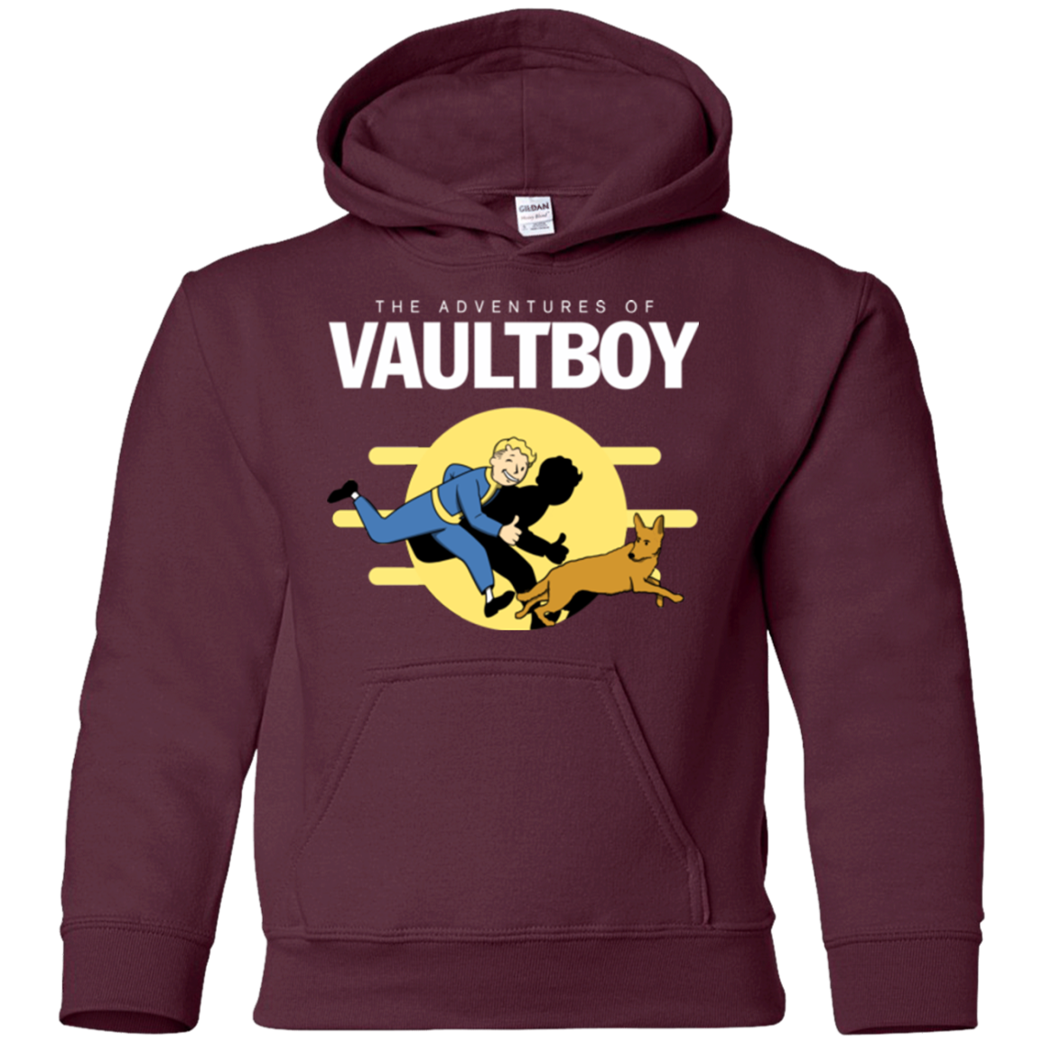 Boy and his dog Youth Hoodie