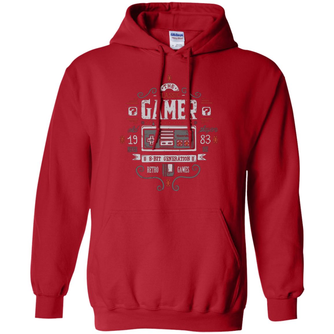 Classic Gamer Pullover Hoodie