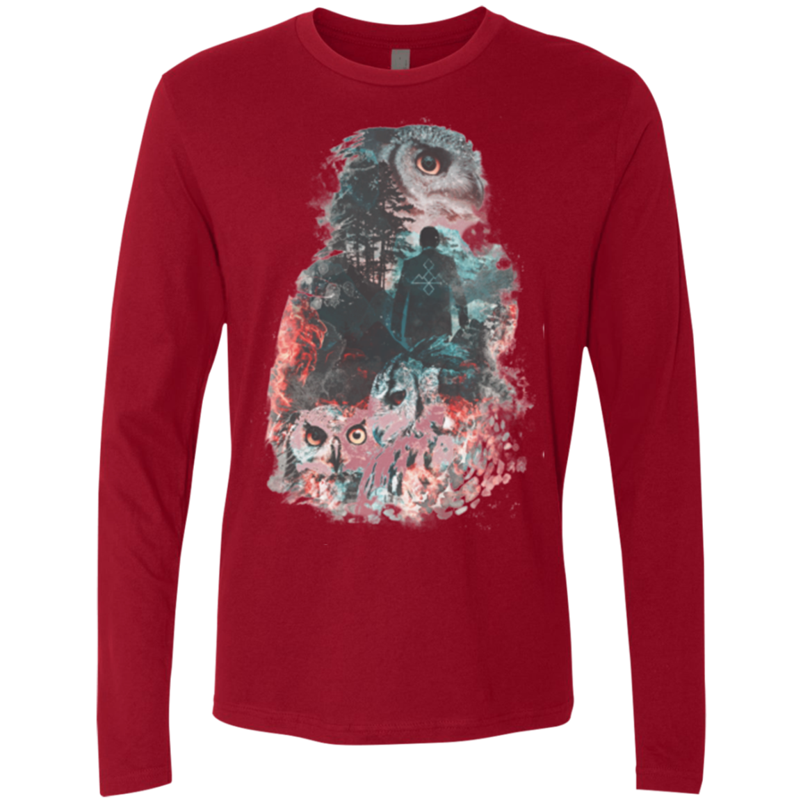 The Owls are Not What They Seem Men's Premium Long Sleeve