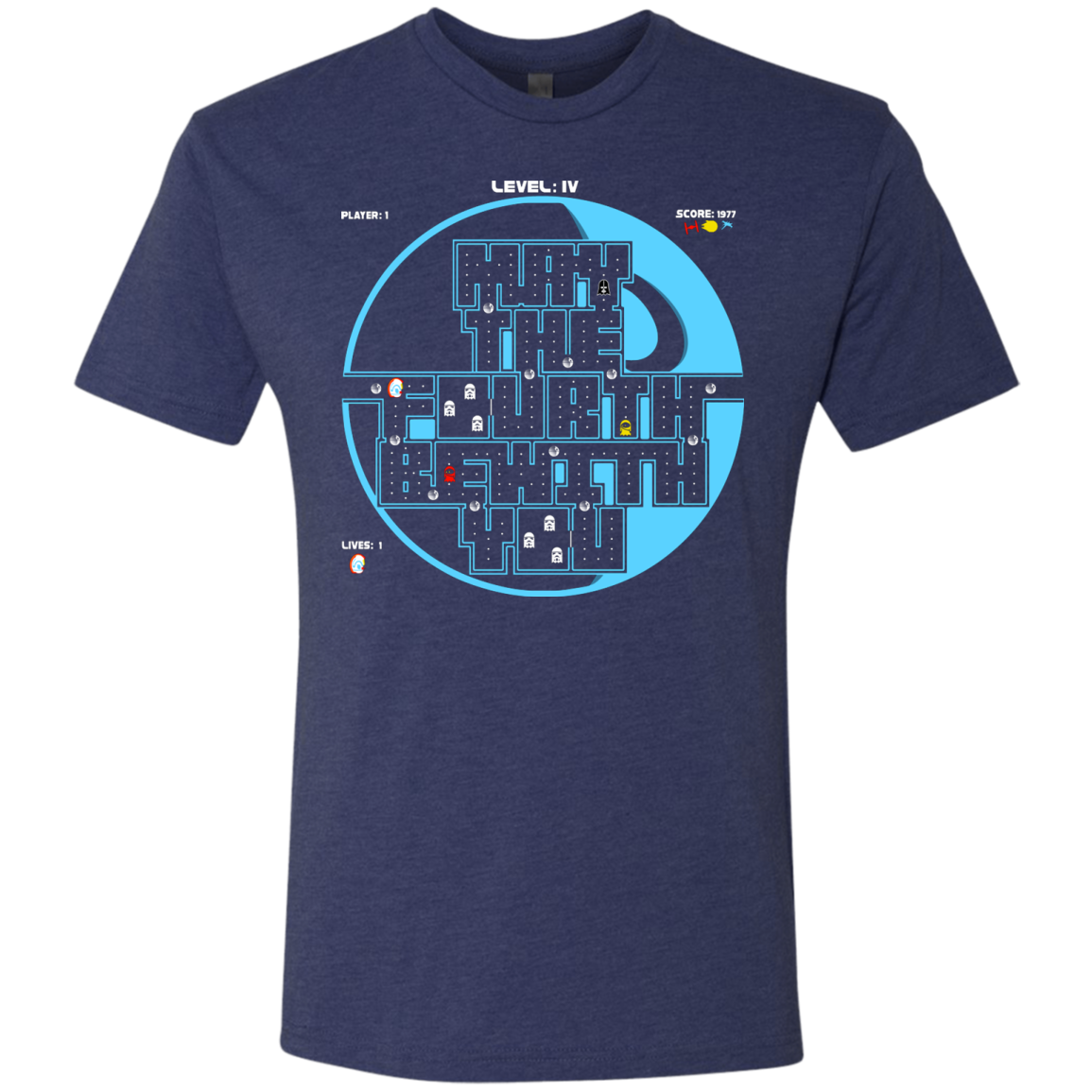 Pacman May The Fourth Men's Triblend T-Shirt