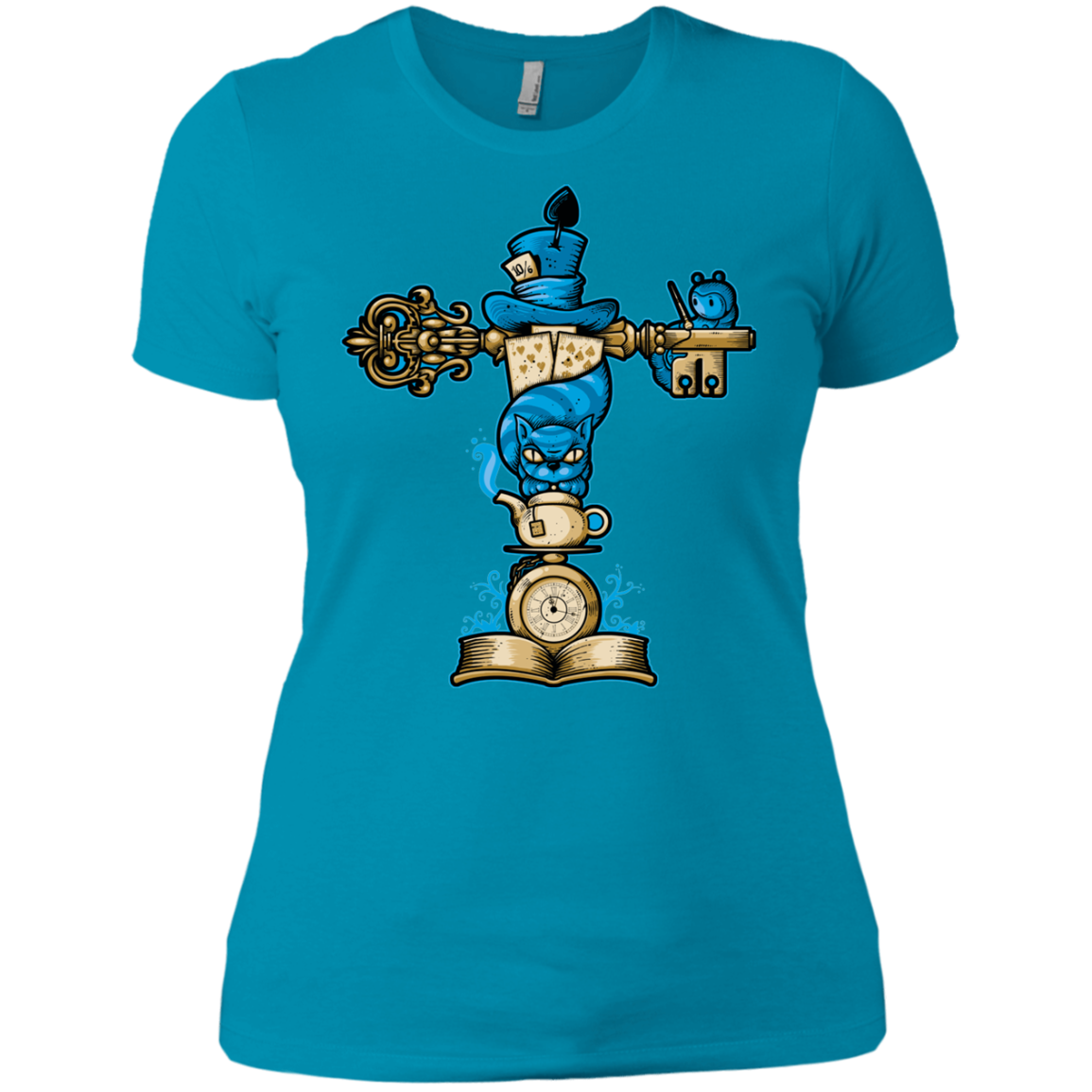 Wonderland Totem Women's Premium T-Shirt