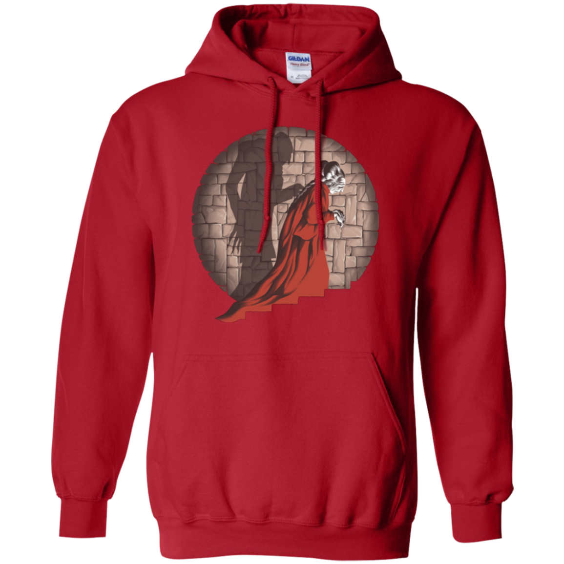 Shadow Mismatch Pullover Hoodie