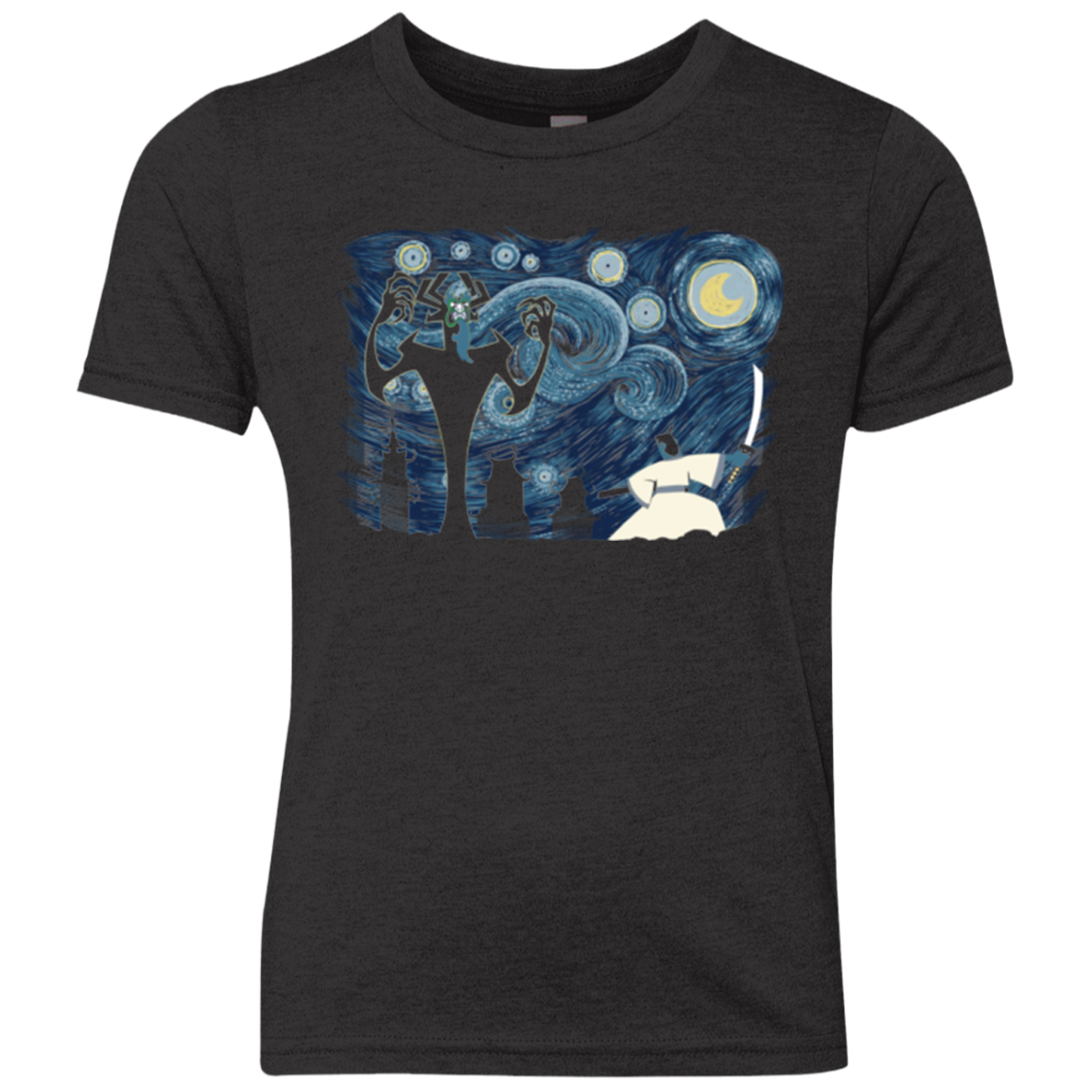 Starry Samurai Youth Triblend T-Shirt