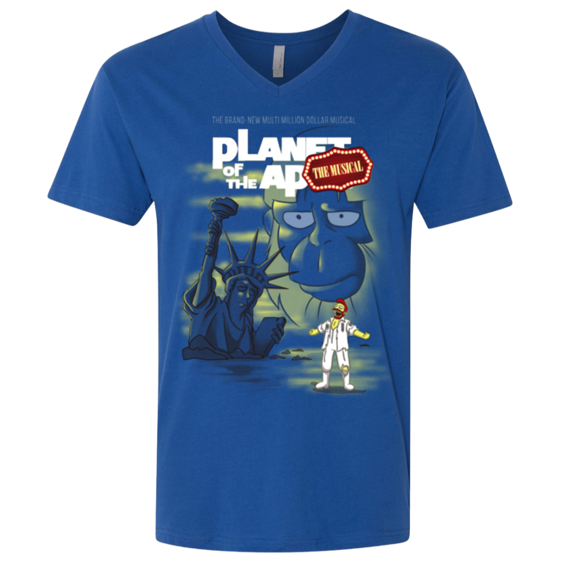 The new multimillion dollar musical Men's Premium V-Neck