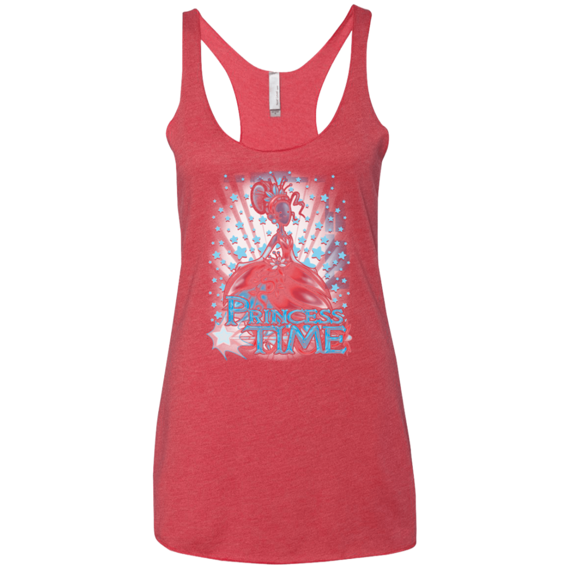 Princess Time Tiana Women's Triblend Racerback Tank