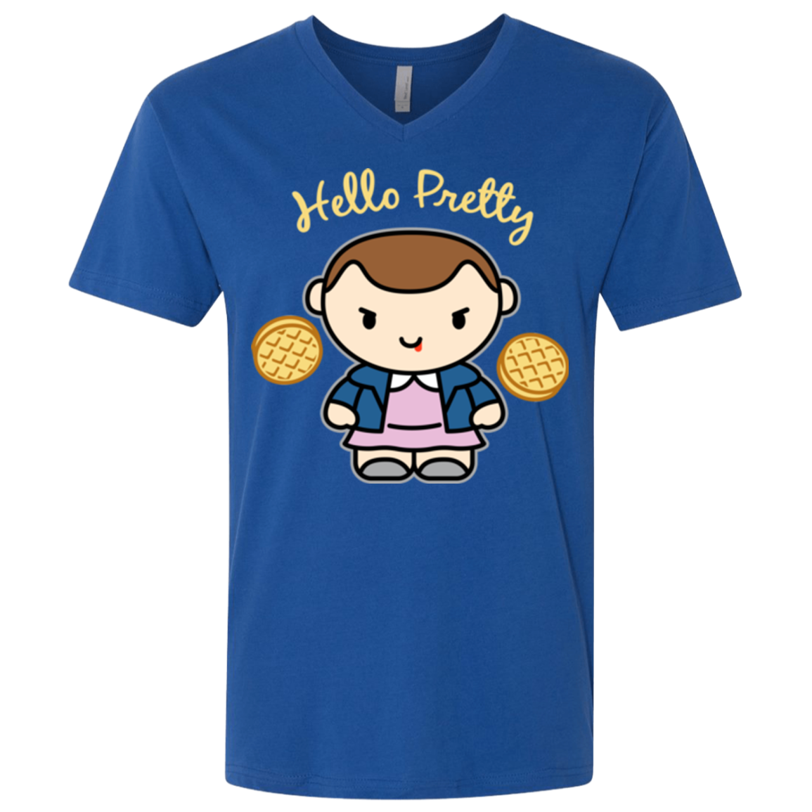 Hello Pretty Men's Premium V-Neck