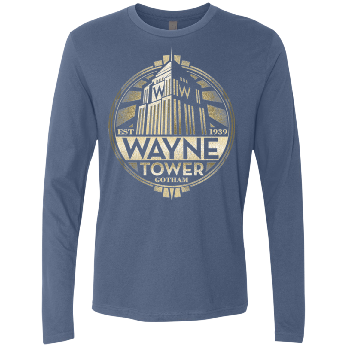 Wayne Tower Men's Premium Long Sleeve