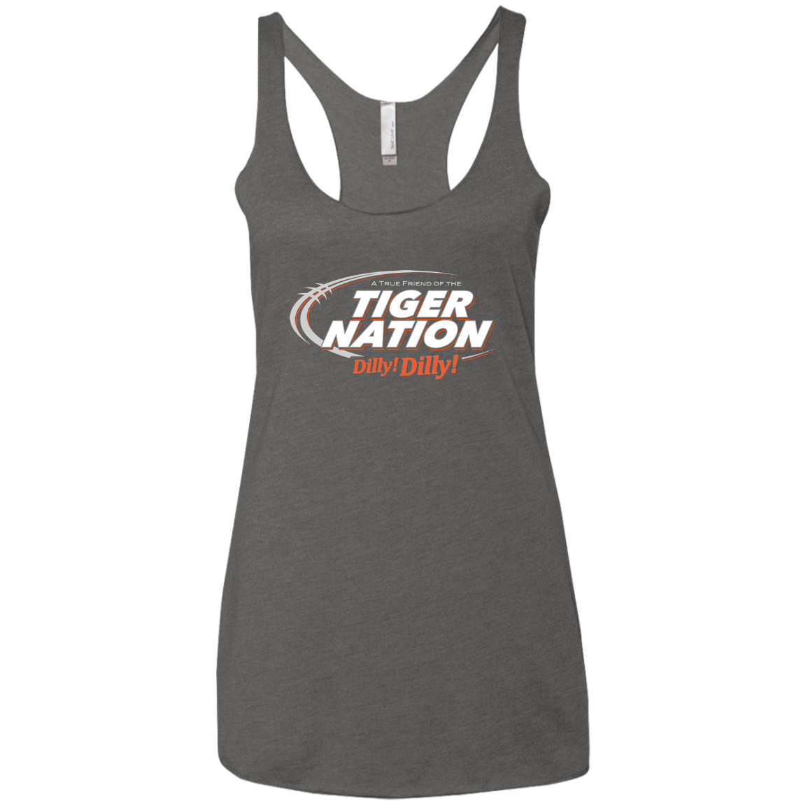 Auburn Dilly Dilly Women's Triblend Racerback Tank