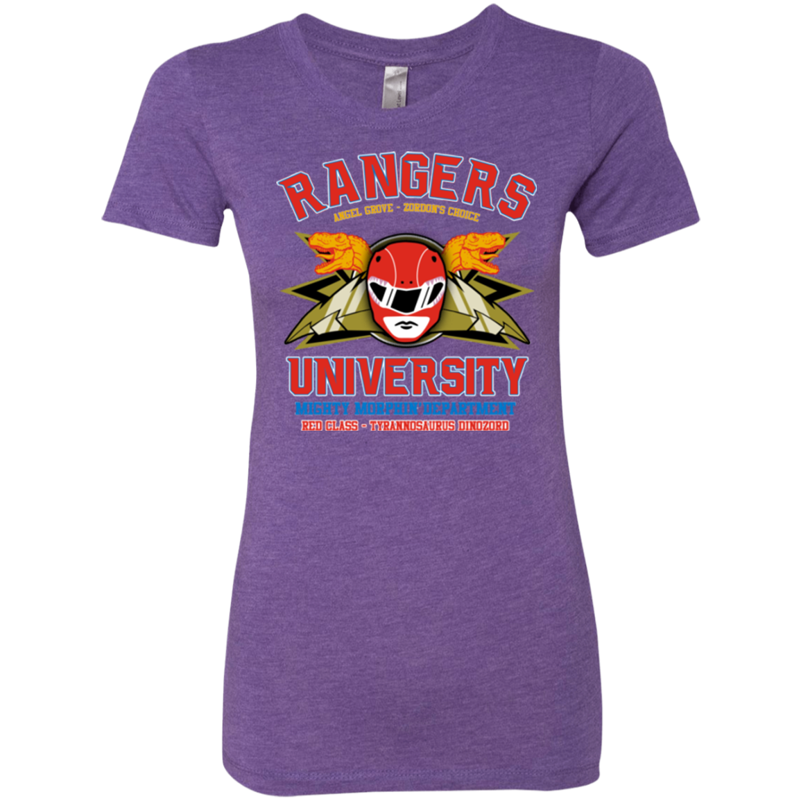 Rangers U - Red Ranger Women's Triblend T-Shirt