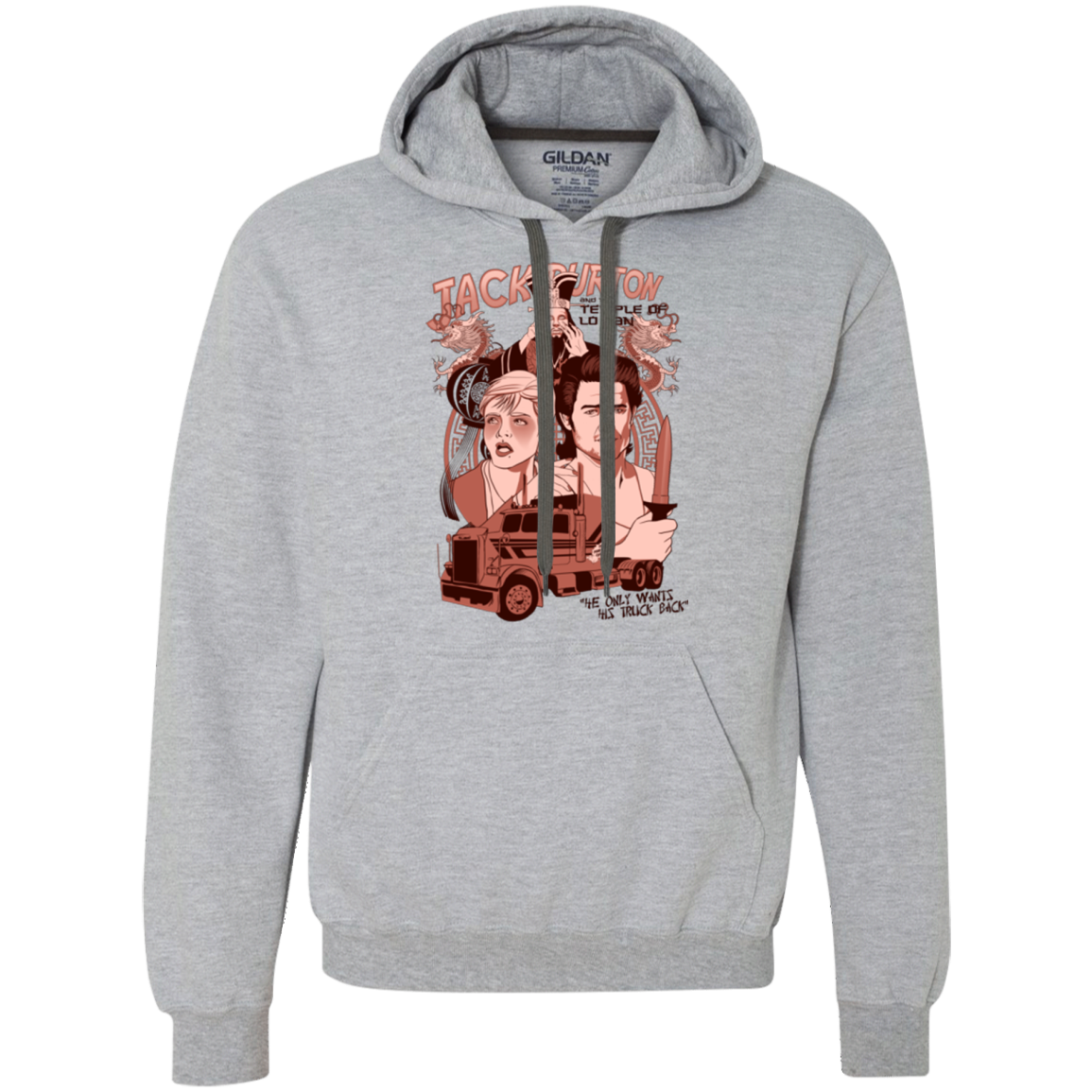 The Temple of Lo Pan Premium Fleece Hoodie