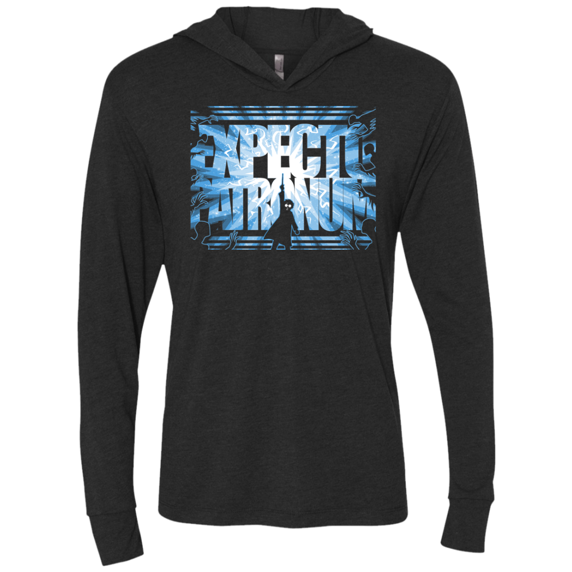 Protector Charm Triblend Long Sleeve Hoodie Tee