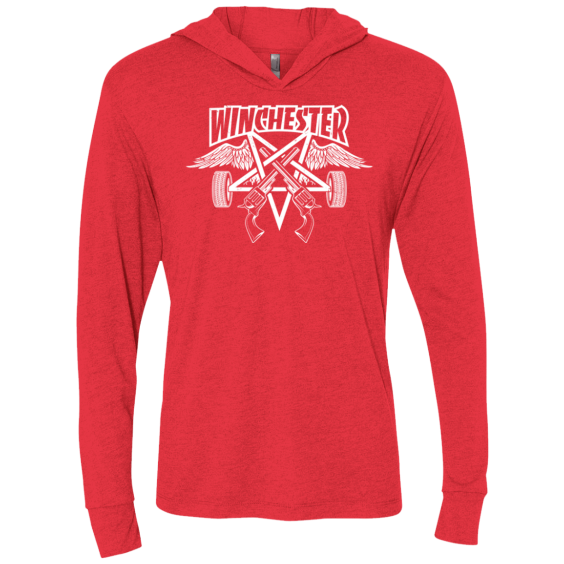 WINCHESTER Triblend Long Sleeve Hoodie Tee