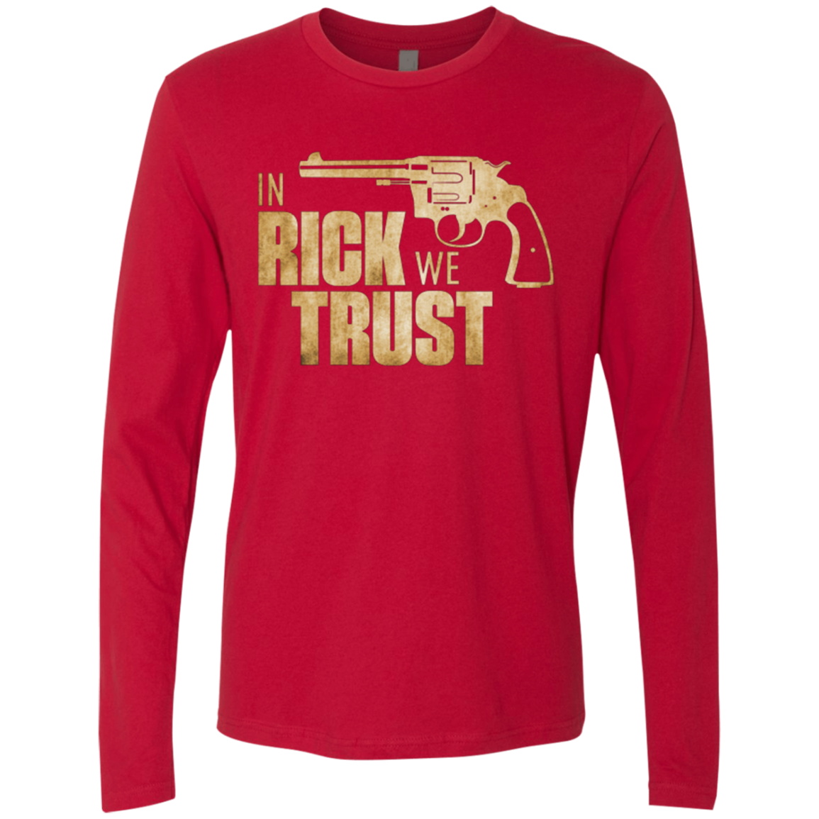 In Rick We Trust Men's Premium Long Sleeve