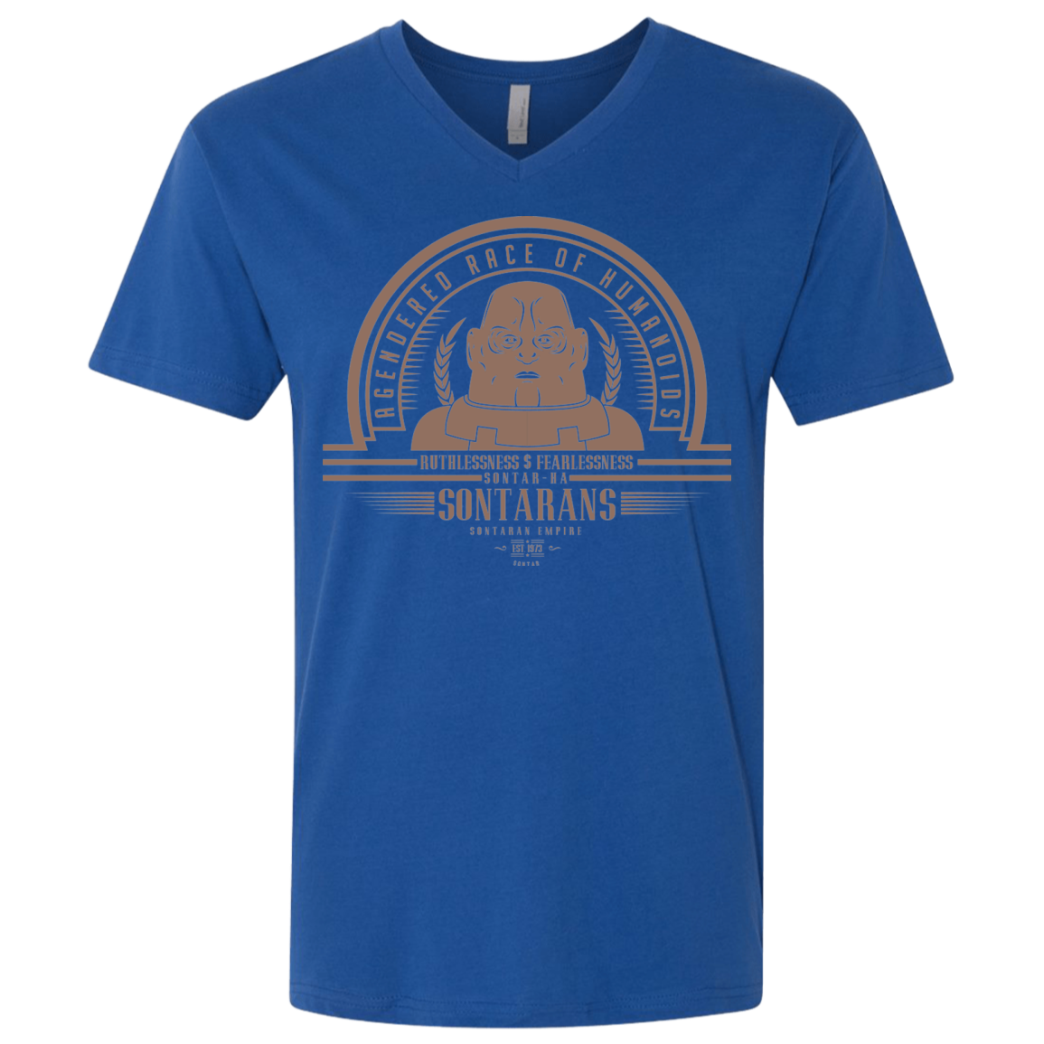 Who Villains Sontarans Men's Premium V-Neck