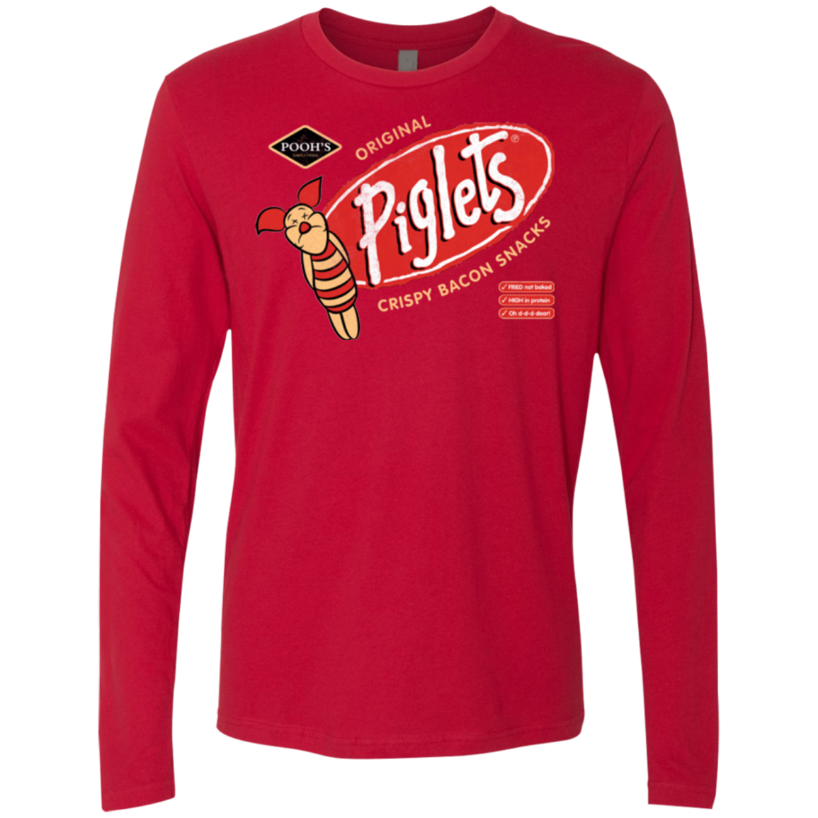 Pigsnacks Men's Premium Long Sleeve