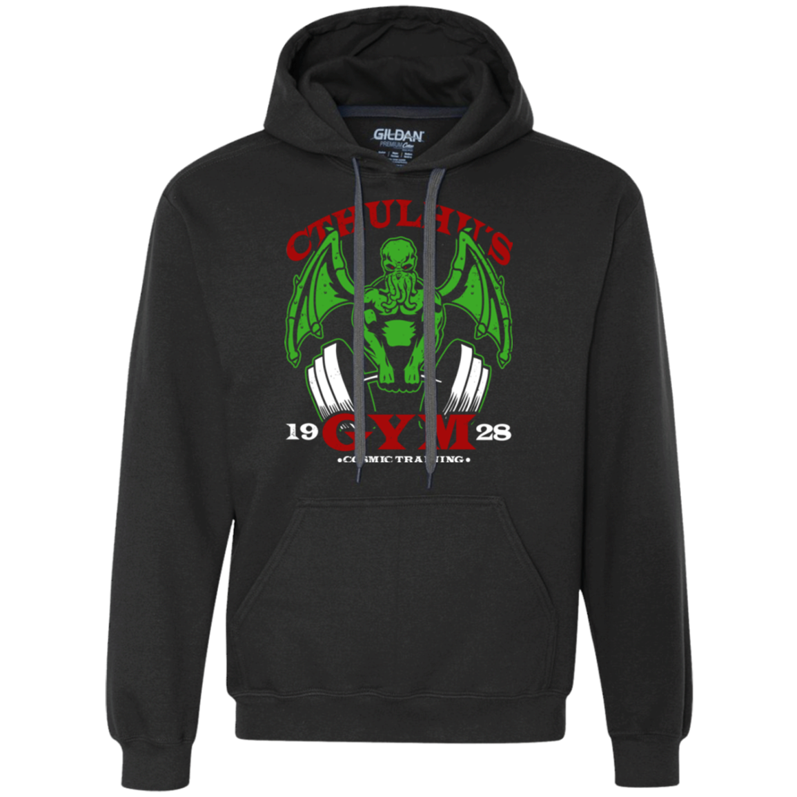 Cthulhu Gym Premium Fleece Hoodie
