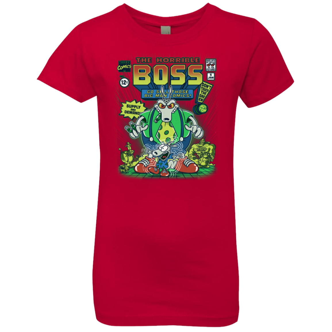The Horrible Boss Girls Premium T-Shirt