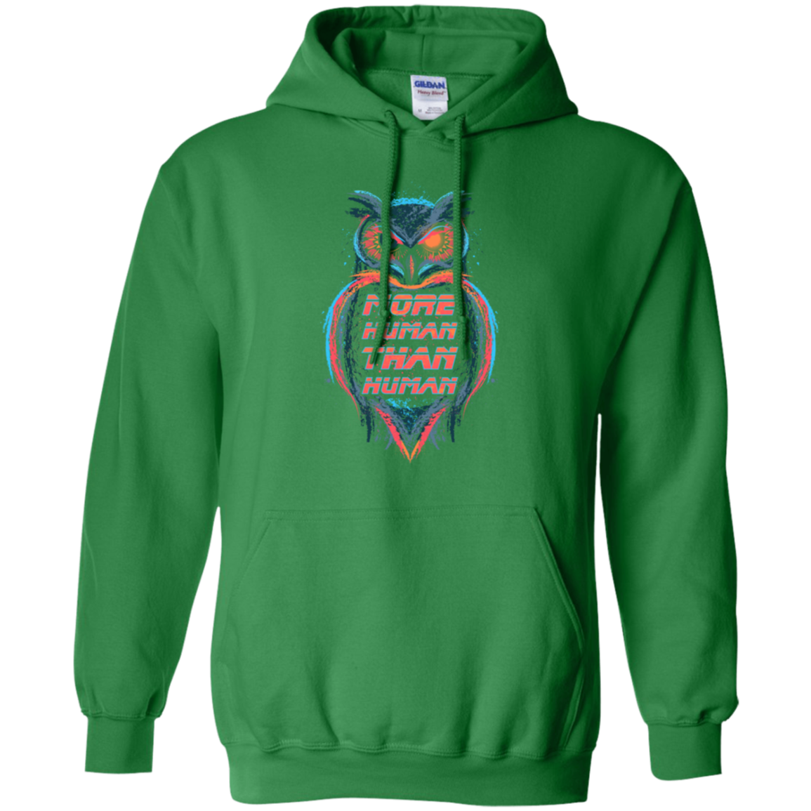 More Human than Human Pullover Hoodie
