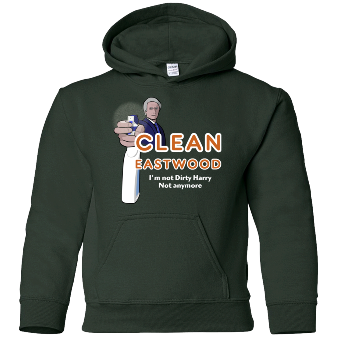 Clean Eastwood Youth Hoodie