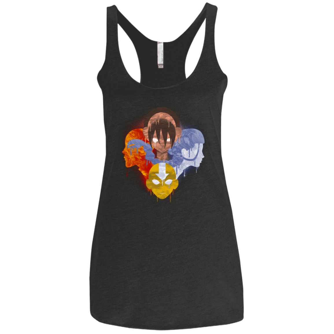 Four nations Women's Triblend Racerback Tank