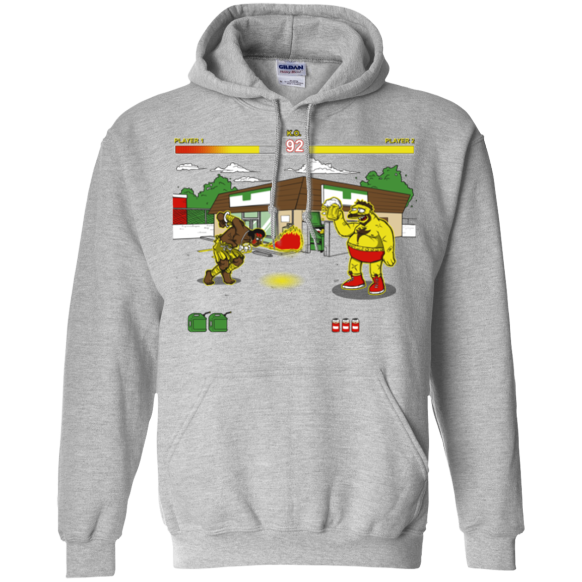 Springfield Fighter Pullover Hoodie