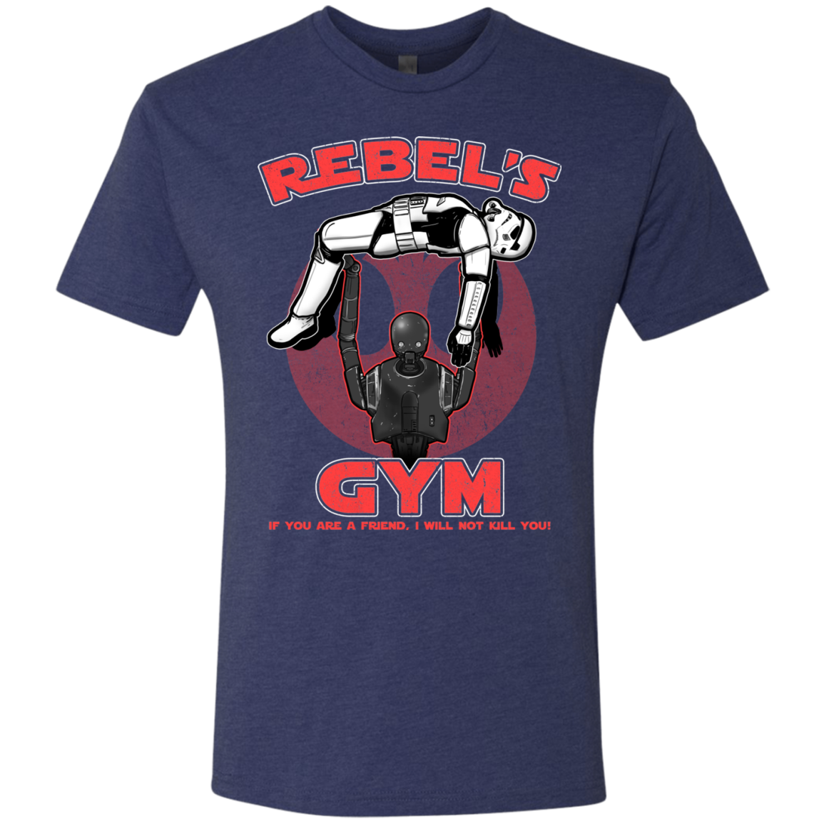 Rebel's Gym Men's Triblend T-Shirt