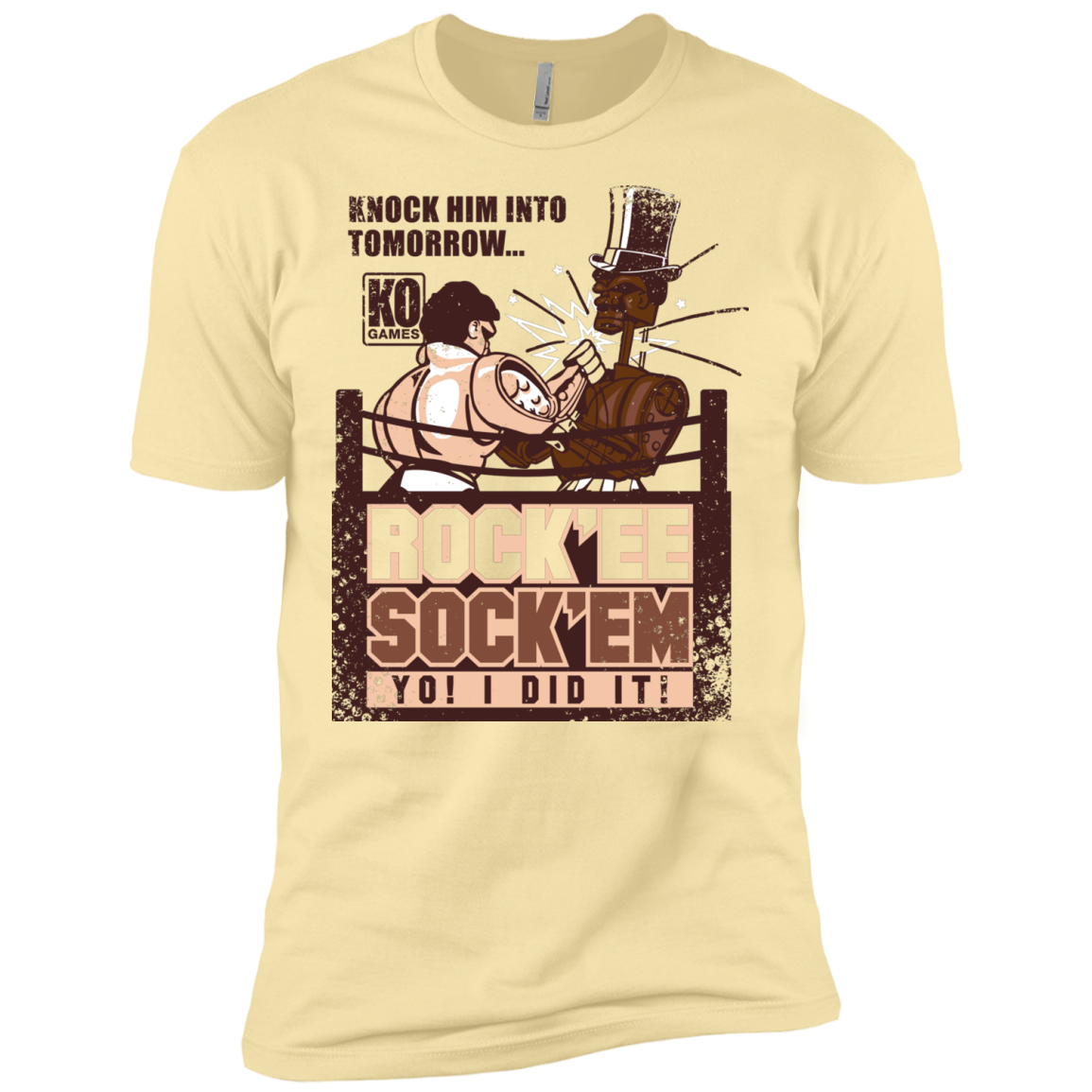 Rockee Sockem Men's Premium T-Shirt