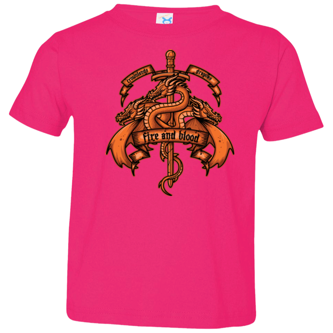FIRE AND BLOOD Toddler Premium T-Shirt