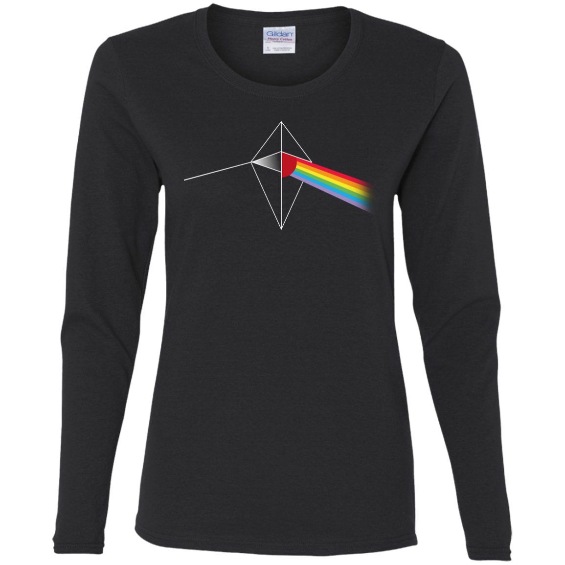 Dark Side of the Atlas Women's Long Sleeve T-Shirt