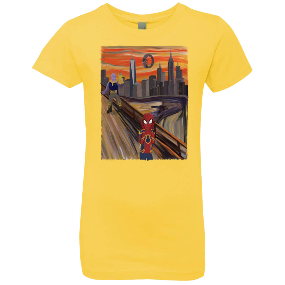 Spider Scream Girls Premium T-Shirt