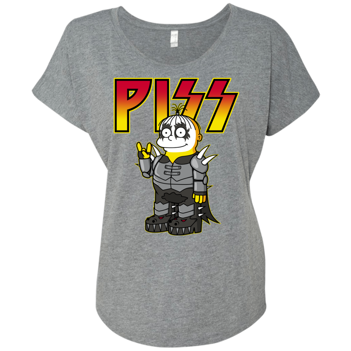 Piss Triblend Dolman Sleeve