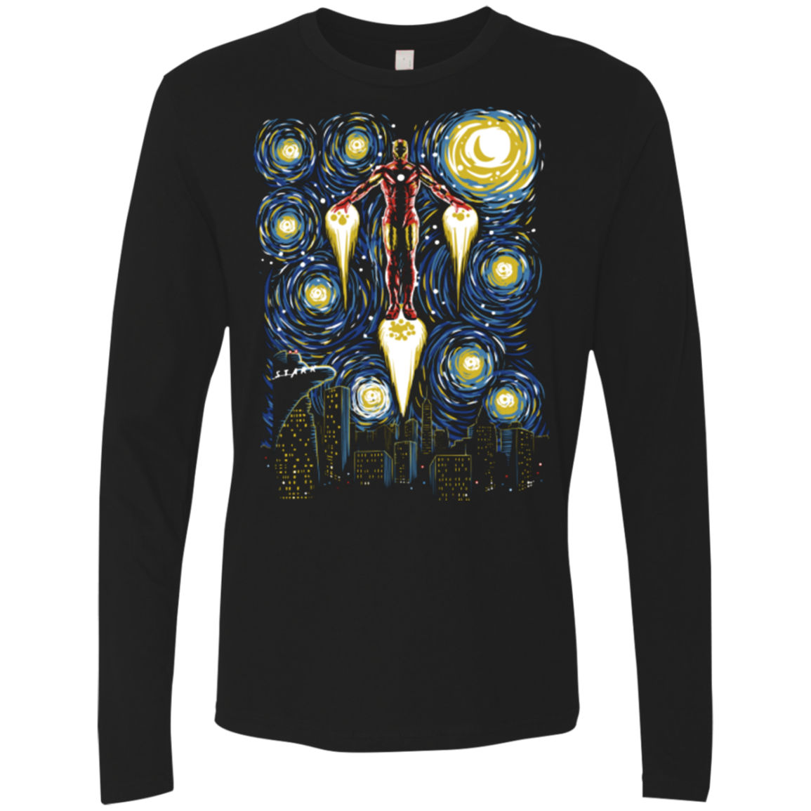 Starry Iron Men's Premium Long Sleeve