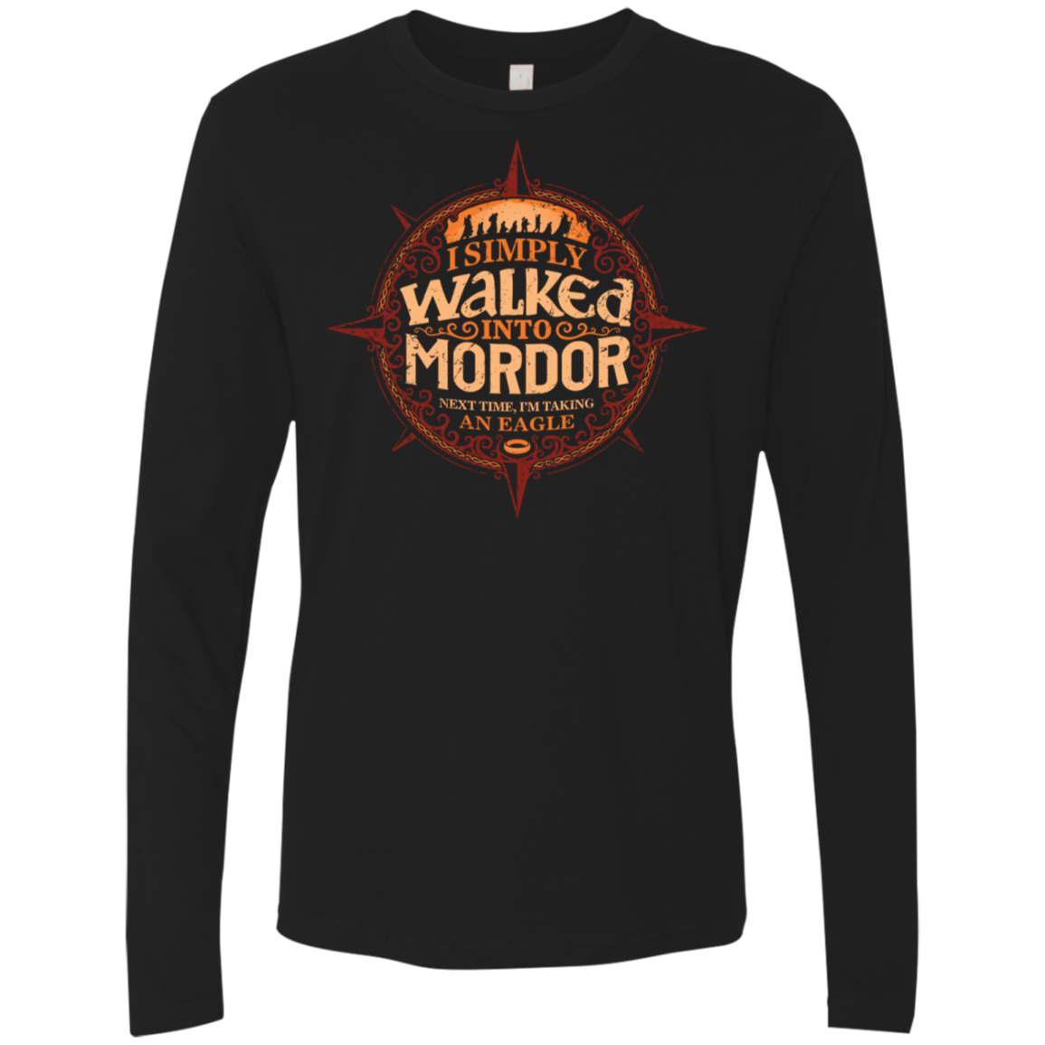 Walked Mordor Men's Premium Long Sleeve