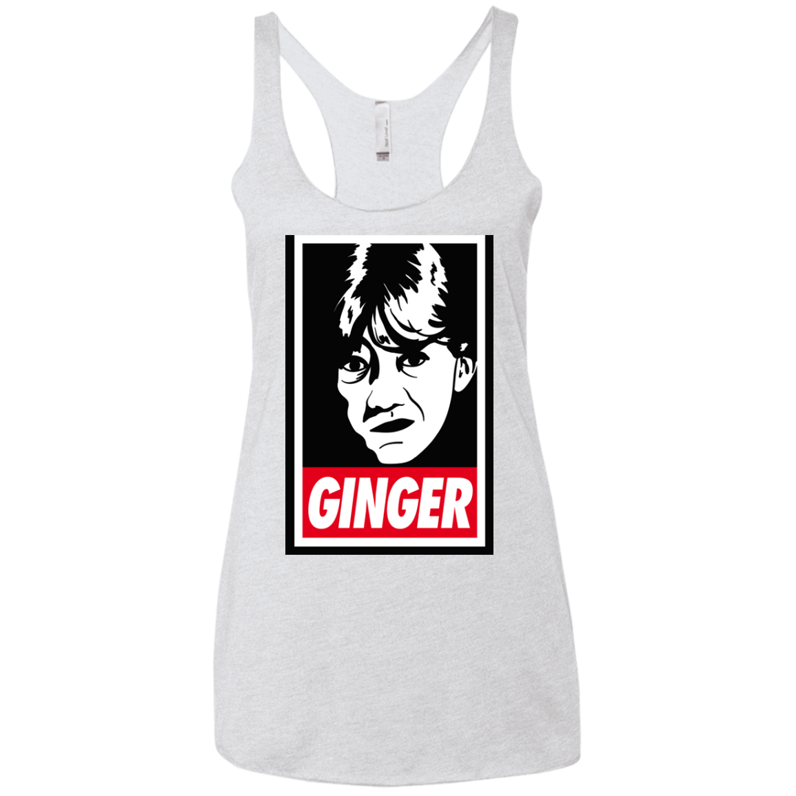 GINGER Women's Triblend Racerback Tank