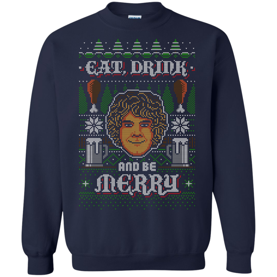 Be Merry Crewneck Sweatshirt